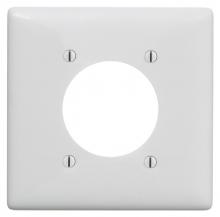 Hubbell Wiring Device-Kellems NP703W - WALLPLATE, 2-G, 2.15" OPNG, WH