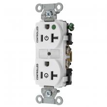 Hubbell Wiring Device-Kellems 8300C2WHI - HBLPRO HG DPLX 20A125V  WHI 2/2 CONTROL