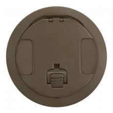 Hubbell Wiring Device-Kellems CFBS1R8CVRBRZ - CFB ROUND 8 INCH COVER, BRONZE