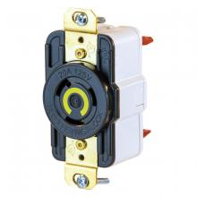 Hubbell Wiring Device-Kellems HBL2310ST - LKG RCPT, 20A 125V, L5-20R, BK, SPRING T