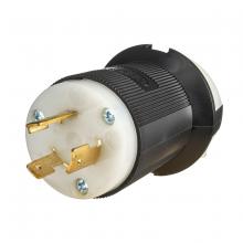 Hubbell Wiring Device-Kellems HBL2311ST - LKG PLUG, 20A 125V, L5-20P, B/W, SP T