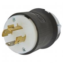 Hubbell Wiring Device-Kellems HBL2411ST - LKG PLUG, 20A 125/250V, L14-20P, ST