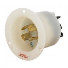 Hubbell Wiring Device-Kellems HBL2435ST - LKG FLG-INLT, 20A 3P 480V, L16-20P,ST