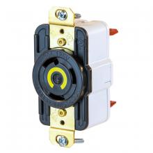 Hubbell Wiring Device-Kellems HBL2610ST - LKG RCPT, 30A 125V, L5-30R, BK, SPRING T