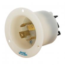 Hubbell Wiring Device-Kellems HBL2725ST - LKG FLG-INLT, 30A 3P 250V, L15-30P,ST