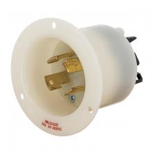 Hubbell Wiring Device-Kellems HBL2735ST - LKG FLG-INLT, 30A 3P 480V, L16-30P,ST