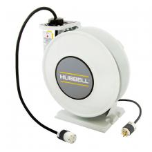 Hubbell Wiring Device-Kellems HBLI45123C20 - IIND REEL, W/HBL5369C, 45' SJO, 12/3, WH