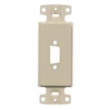 Hubbell Wiring Device-Kellems ISFB15EI - PLATE, DECORATOR 15PIN FRAME,BLANK,EI