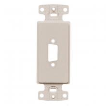 Hubbell Wiring Device-Kellems ISFB15LA - PLATE, DECORATOR 15PIN FRAME,BLANK,LA