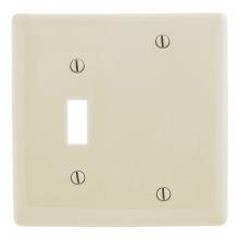 Hubbell Wiring Device-Kellems NP113LA - WALLPLATE, 2-G, 1) TOG 1) BLANK, LA