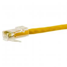 Hubbell Wiring Device-Kellems NSC5EY15PNB - P-CORD,NETSELECT,C5E,PLENUM,YL,NB,15FT