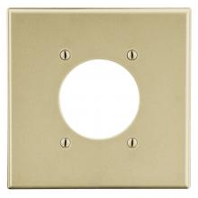 Hubbell Wiring Device-Kellems P703I - WALLPLATE, 2-G, 2) 2.15" OPNG, IV