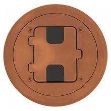 Hubbell Wiring Device-Kellems RF406BN - FLOOR BOX FLANGE AND DOOR , BROWN