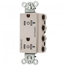 Hubbell Wiring Device-Kellems SNAP2162C2LATRA - 2/2 SNAP CONTROLLED 20A 125V, TR DECO,LA