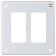 Hubbell Wiring Device-Kellems SWP262 - SEC WALLPLATE, 2-G, GFCI, WH