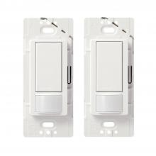 Lutron Electronics MS-OPS2-WH-2 - MAESTRO PIR OCC 2A SWITCH WH BOX 2 PACK