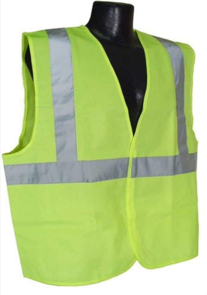 SAFETY VEST GREEN SOLID XL