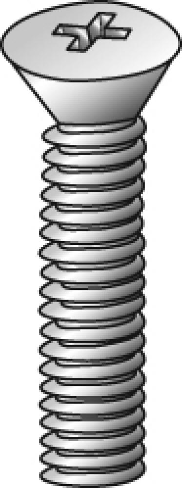 6-32 X 1-1/2 FHMS PHIL 18-8SS