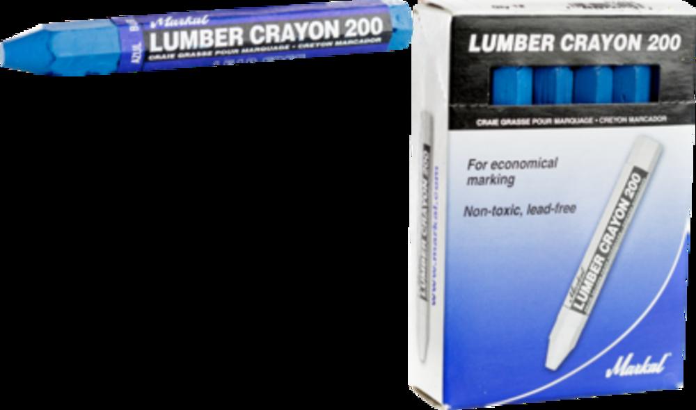 BLUE LUMBER CRAYON