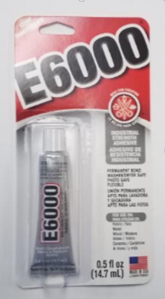 E-6000 CLEAR .5oz TUBE