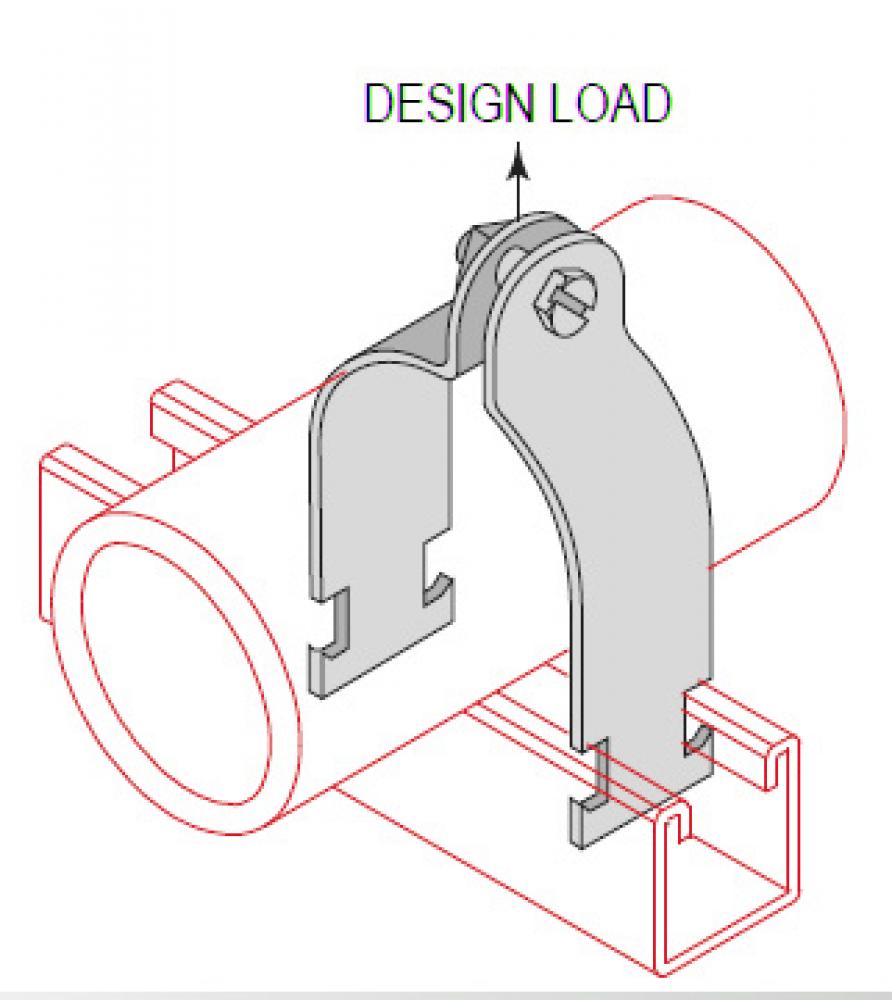 CONDUIT STRUT CLAMP EMT 3/4