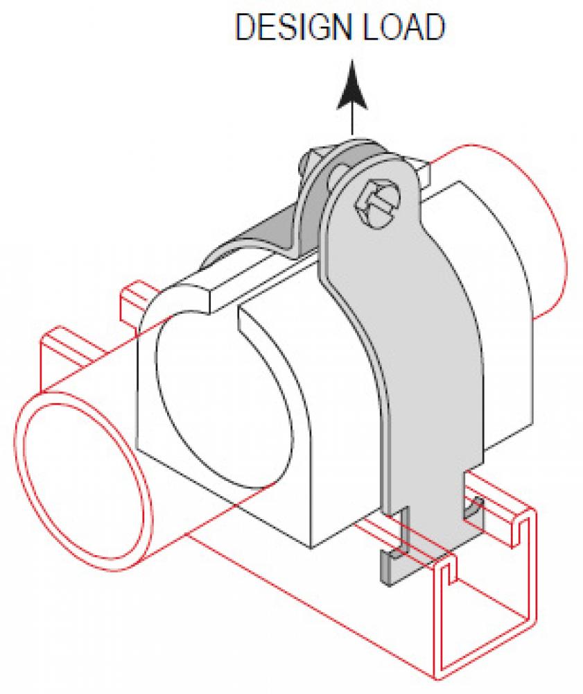 CUSHION CLAMP TUBING 1/4