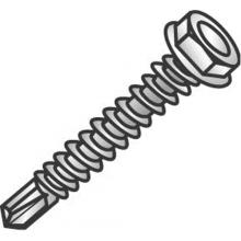 Minerallac 78824-6 - 8-18 X 1-1/2 HWH TEK SCREWS ZP JAR 500