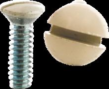 Minerallac 39514 - LIGHT ALMOND WALL PLATE SCREW