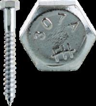 Minerallac 57896 - 1/2 X 6 HEX LAGS ZINC