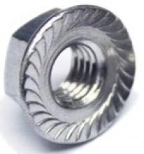 Minerallac 70220J - 10-32 SERRATED FLNG HX NUT SS