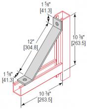 Minerallac AB12EG - 12in ANGLE BRACE