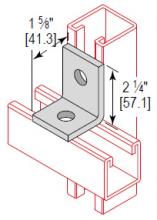 Minerallac CAX2HS4 - 2 HOLE CROSS CORNER ANGLE SS