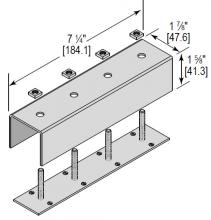 Minerallac CSA4HSPEG - CHNL SPLCE ASSY 4 HOLE W/ STUD