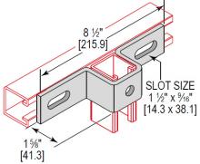 Minerallac UFX1H2S850EG - UFTNG X 1HOLE 2SLT 1-5/8x8-1/2