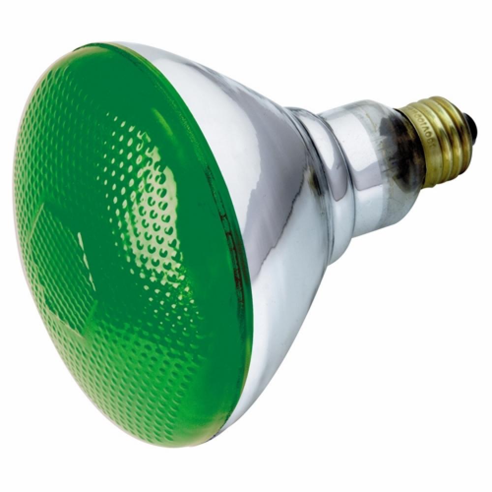 100W BR-38 GREEN 120V