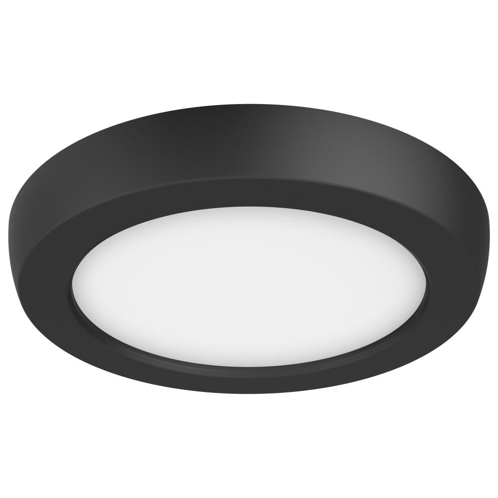 9W LED 5&#34; RND BLACK