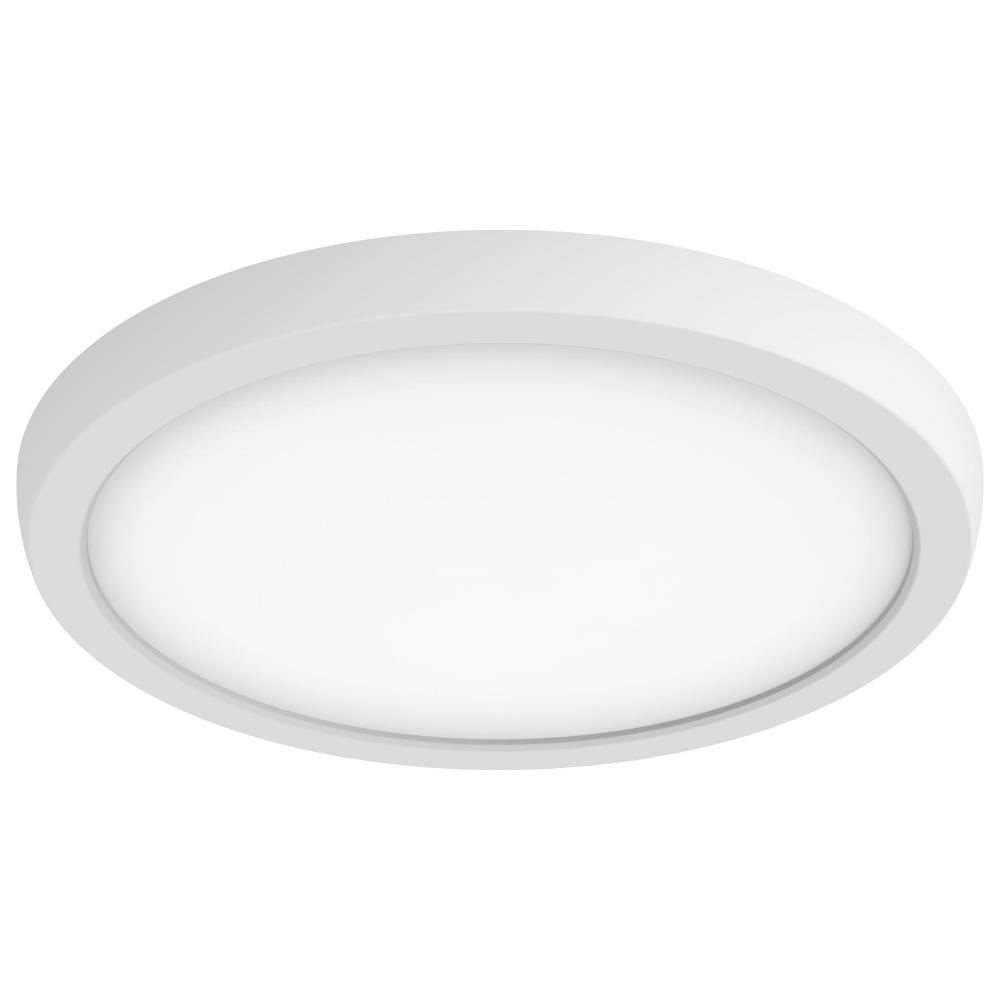 13W LED 9&#34; RND WHITE 0-10V