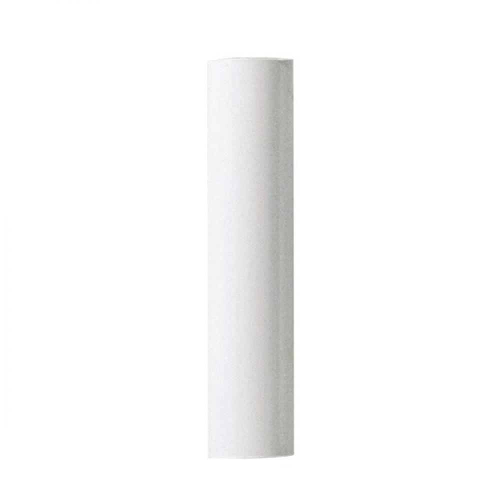 4&#34;WHT PLASTIC CANDLE COVER