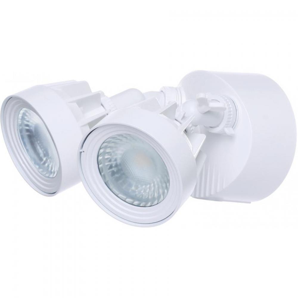 LED 2 HEAD SECURITY LT WH