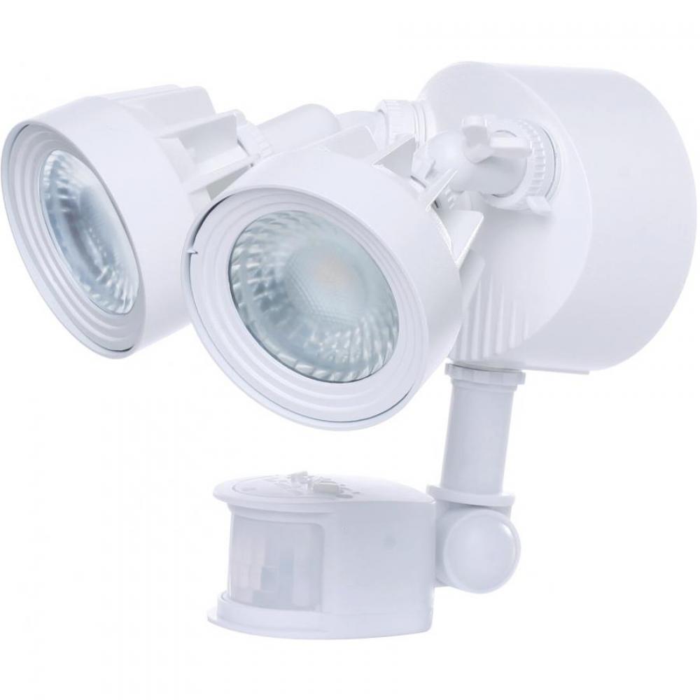 LED 2 HEAD SECURITY LT WH MS