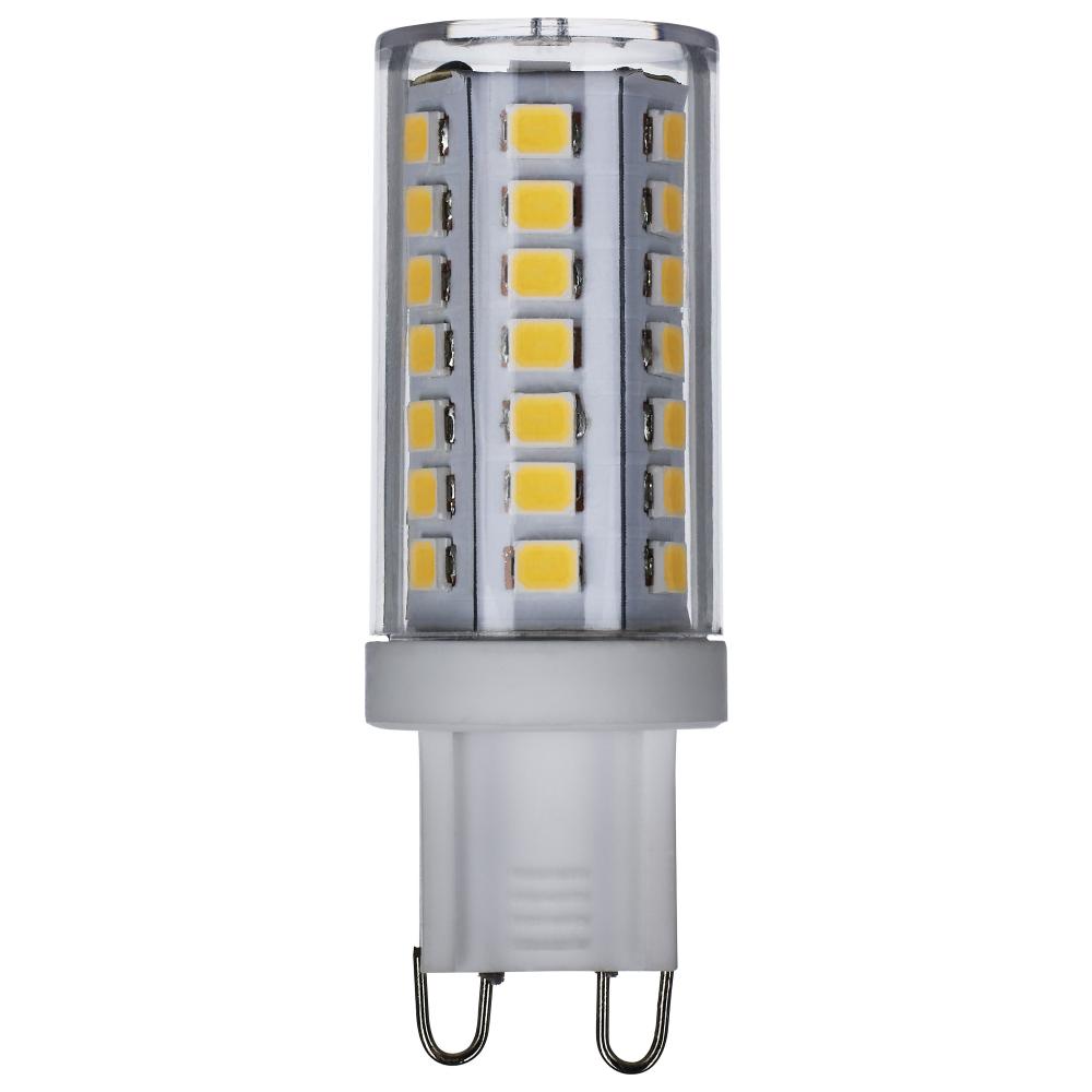5 Watt JCD LED Lamp - Clear - 3000K - G9 Base -