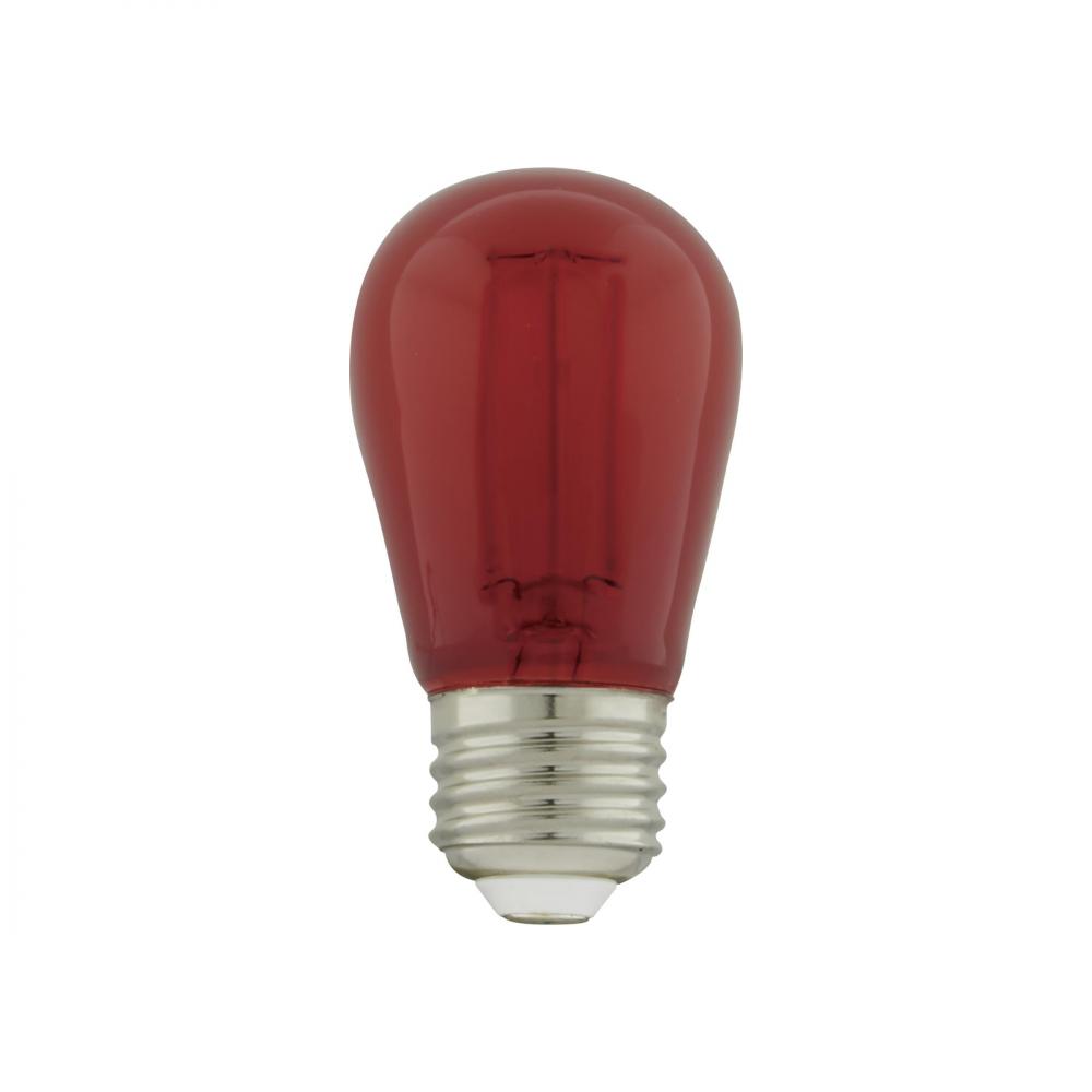 1W/LED/S14/RED/120V/ND/4PK