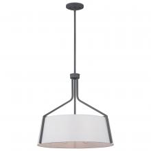 Satco 60/7668 - LIVINGSTON 4LT PENDANT GRAY