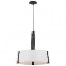 Satco 60/7678 - FLYNN 3LT PENDANT BLACK