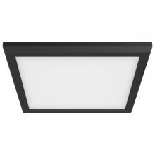 Satco 62/1725 - 13W LED 9" SQ BLACK