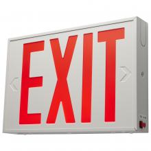 Satco 67/102 - EXIT SIGN - RED - NYC