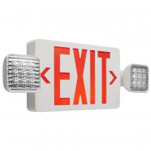 Satco 67/122 - EXIT/LIGHT DH - RED - RC