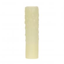 Satco 80/1973 - 4" IVORY BEES WAX CANDLE COVER