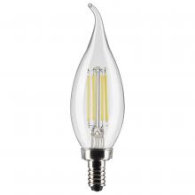 Satco S21298 - 4CA11/LED/940/CL/120V/E12