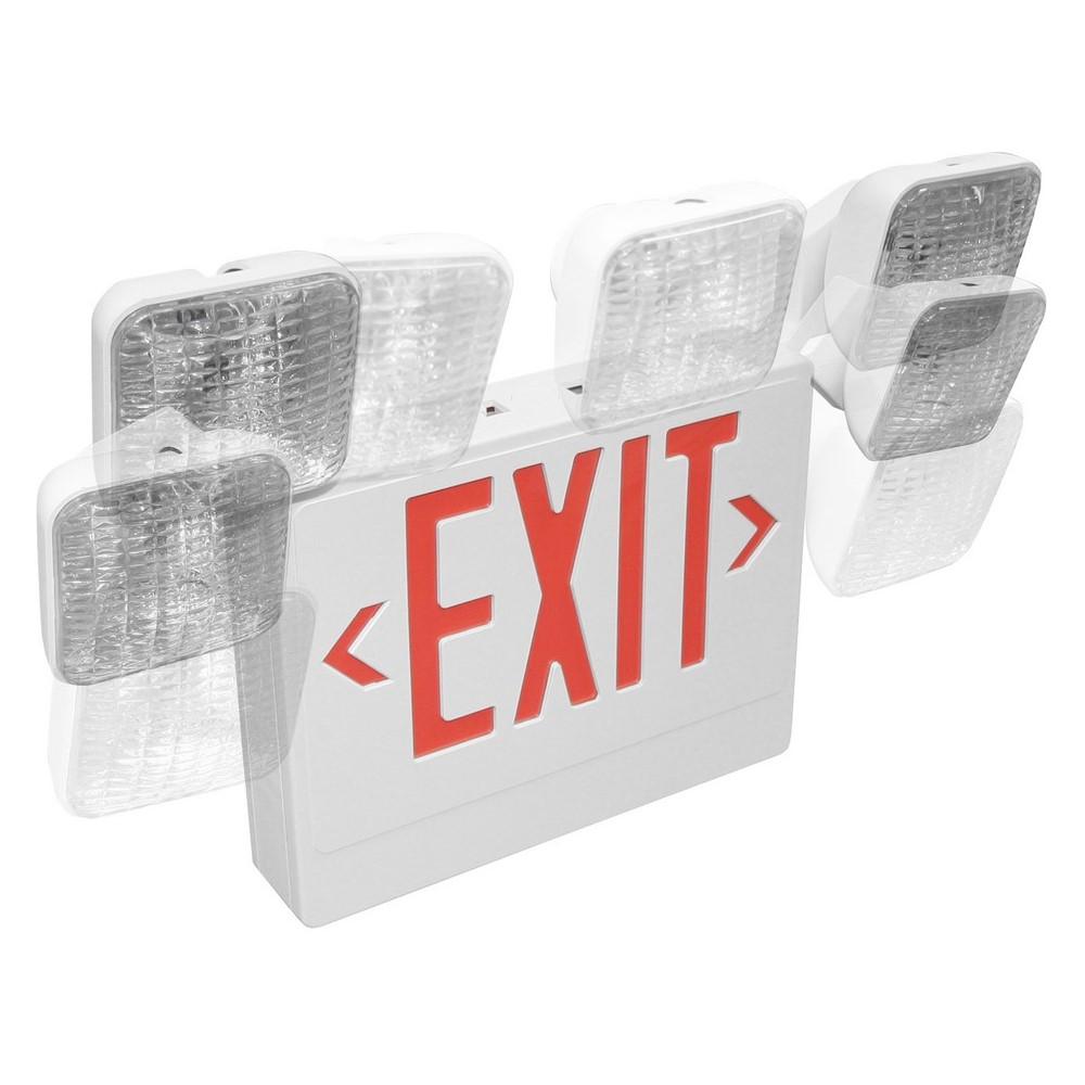 DIECAST LED EXIT GREEN ALUM